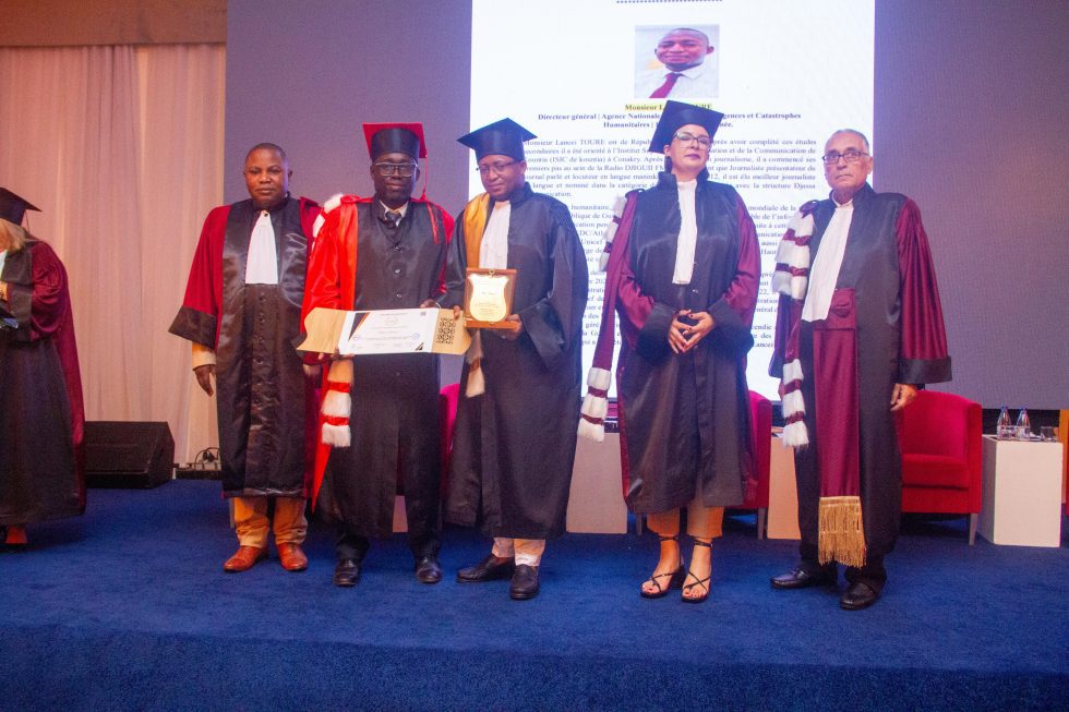 Abidjan : Lancei TOURÉ gratifié du titre de Docteur « Honoris Causa » par le CVPT