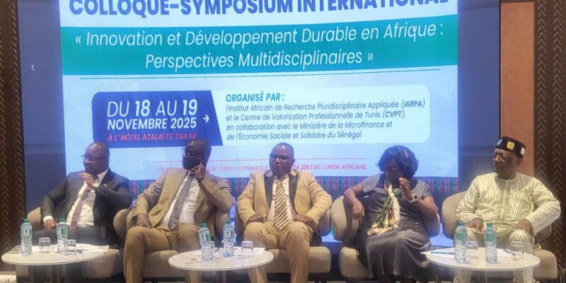 Innovation et Développement Durable en Afrique Chercheurs, experts, décideurs publics partagent les bonnes pratiques à Dakar